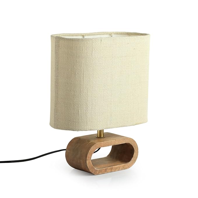 Stacked Geometry Decorative Wooden Table Lamps for Home Decoration Table Lamp