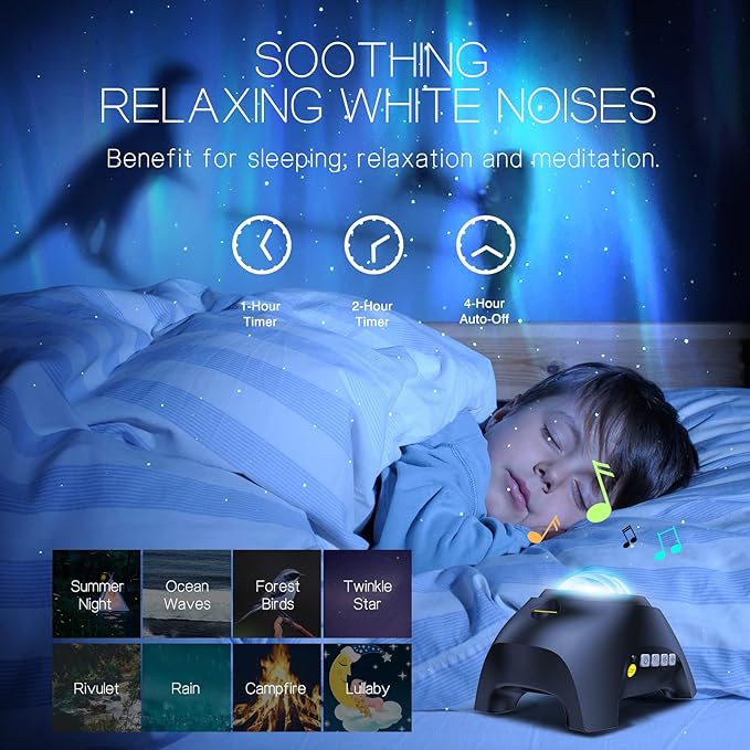 Northern Galaxy Light Aurora Projector with 33 Light Effects