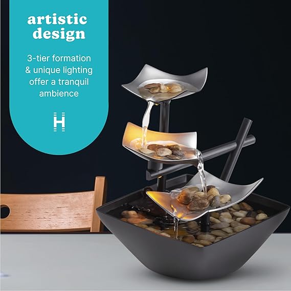 Homedics Tabletop Water Fountain
