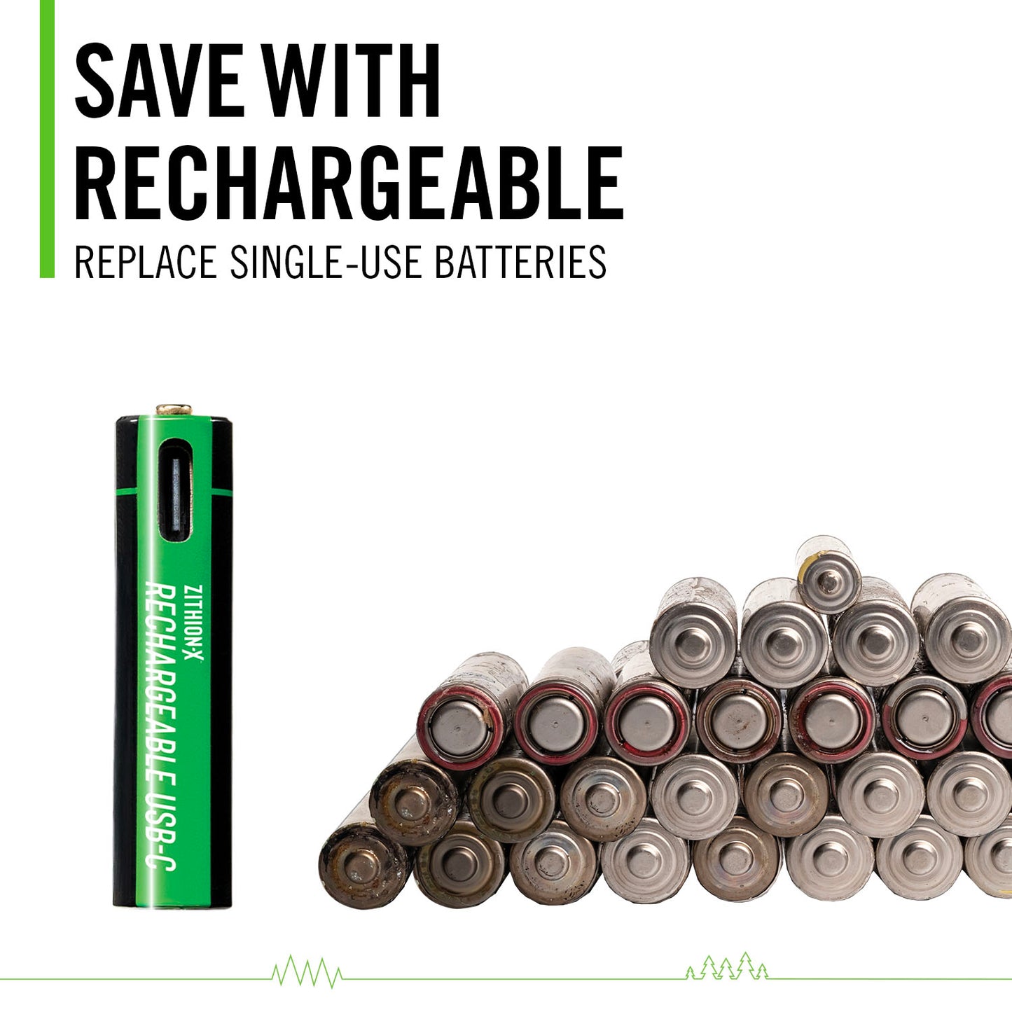 Zithion-X Rechargeable Batteries