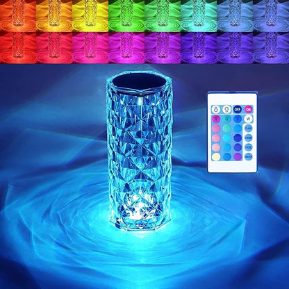 Home Crystal Table Lamp