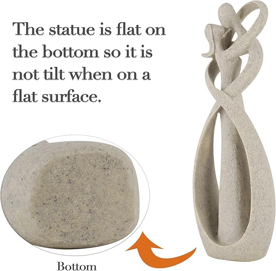 Modern Lovers Sculpture – Home & Office Decor
