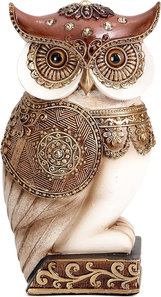 Owl Statue for Home Decorations