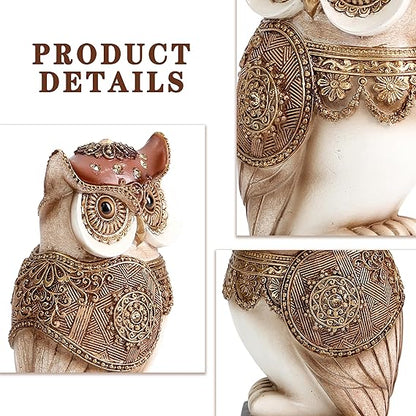 Owl Statue for Home Decorations